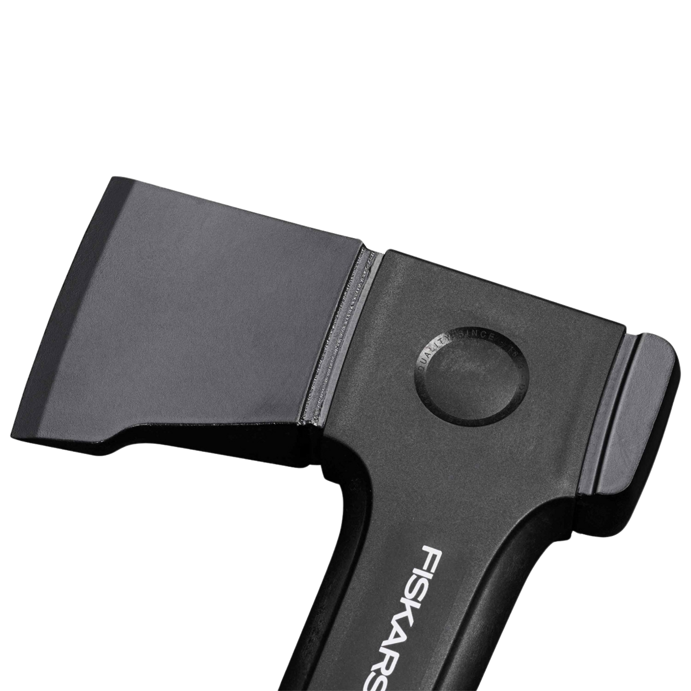 Fiskars Universalaxt X14, kompakte Axt mit robustem glasfaserverstärktem Stiel für Outdoor-Aktivitäten.